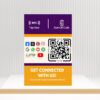 NFC Standee for Google Review, UPI, Facebook, Instagram, X, WhatsApp, CRM, YouTube & Website