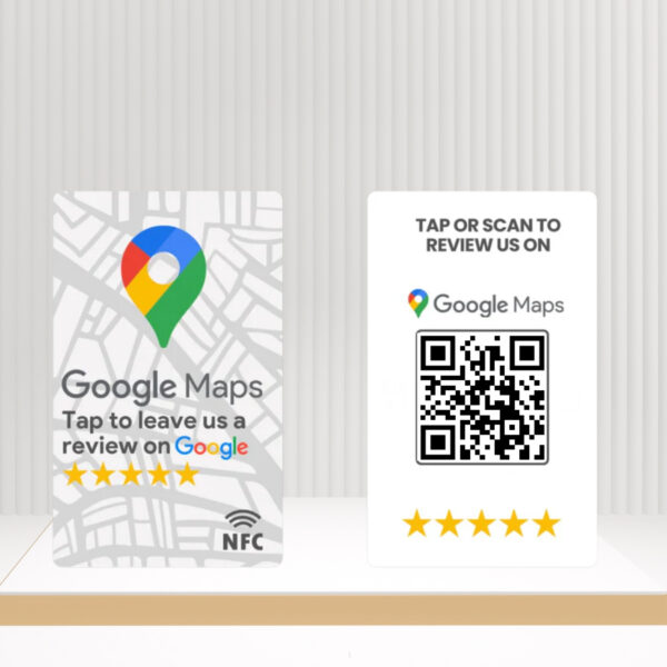 Google Review NFC Card Maps Edition - Pre-Configured for Business Google Reviews