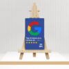 Google Review NFC Card with Stand - Pre-Configured for Business Google Reviews - Blue