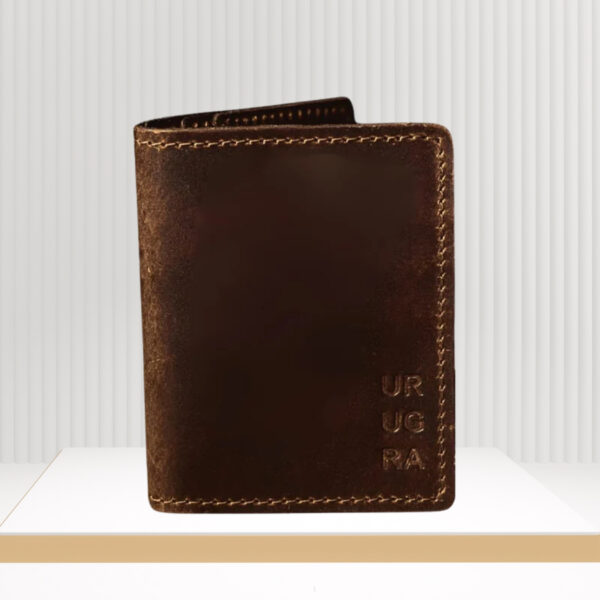 Urugra RFID & NFC Blocking Wallet - Genuine Leather Slim Bifold Card Holder